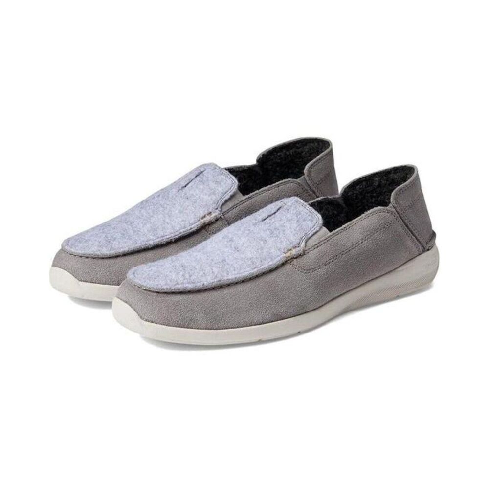 Clarks Mens Size 10 Gorwin Step Sneakers in Grey Suede NWOT